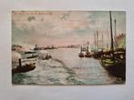 Rotterdam,de Maas van af de Willemsbrug mooie oude gelopen a, Ophalen of Verzenden, Voor 1920, Zuid-Holland