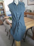 Blauwe linnen jurk van Esmara, Blauw, Knielengte, Maat 38/40 (M), Ophalen of Verzenden
