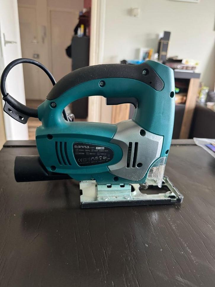 Pendeldecoupeerzaag GAMMA Krachtig & Betrouwbaar, Doe-het-zelf en Verbouw, Gereedschap | Zaagmachines, Zo goed als nieuw, Decoupeerzaag