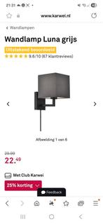2 mooie wandlampen, Huis en Inrichting, Lampen | Wandlampen, Ophalen, Zo goed als nieuw