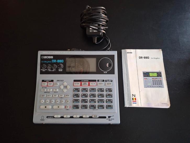 Boss DR-880 Drumcomputer in Topstaat!, Muziek en Instrumenten, Drumcomputers, Zo goed als nieuw, Boss, Ophalen of Verzenden