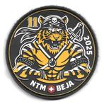 NATO Tiger Meet Beja Swiss Air Force Staffel 11 F-18 patch, Verzenden, Luchtmacht, Overige gebieden, Embleem of Badge