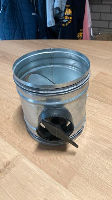 Spirobuis 180mm regelklep handbediend ( div stappen 0-90 gr) beschikbaar voor biedingen