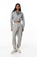 H&M divided xl broek joggingbroek grijs grijze, Grijs, Lang, Zo goed als nieuw, Maat 46/48 (XL) of groter