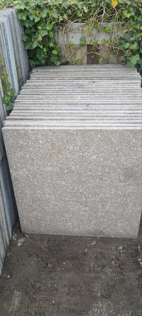 Verschillende partijen terrastegels maat 80x80cm beschikbaar, Tuin en Terras, Tegels en Klinkers, Gebruikt, Terrastegels, Natuursteen