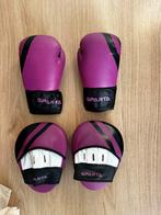 Sparta female boxing gloves and pads, Sport en Fitness, Vechtsporten en Zelfverdediging, Ophalen of Verzenden, Zo goed als nieuw