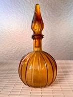Empoli Amber fles karaf Italiaans okre oranje, Verzenden