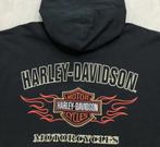 Harley Davidson Fleece Flames hoody maten XL en 2XL, Motoren, Kleding | Motorkleding, Nieuw met kaartje, Jas | textiel