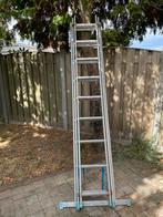 Starline 3x9 aluminium ladder, Ophalen, Gebruikt, Ladder, Opvouwbaar of Inschuifbaar