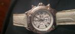 Breitling AB0110 herenhorloge, Sieraden, Tassen en Uiterlijk, Horloges | Heren, Staal, Breitling, Ophalen of Verzenden, Leer