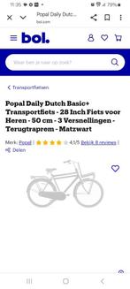 Popal fiets heren, Fietsen en Brommers, Fietsen | Heren | Herenfietsen, 49 tot 53 cm, Ophalen, Gebruikt, Overige merken