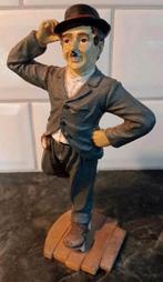 Charlie Chaplin beeld 21cm, Ophalen, Zo goed als nieuw, Actiefiguur of Pop