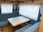 Hobby De luxe Easy 400 voortent luifel zwart/grijs compleet., Caravans en Kamperen, Kachel, Hobby, Treinzit, 750 - 1000 kg