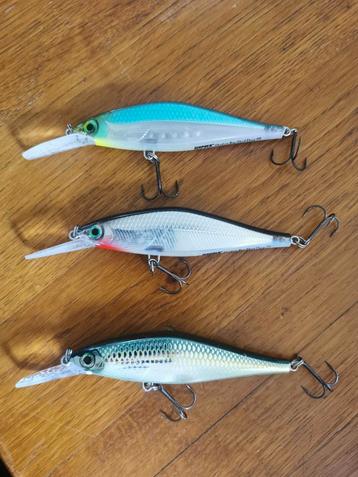 3x Rapala shadow rap deep 09, slow rising.  beschikbaar voor biedingen
