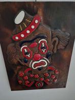 Koper clown schilderij, Antiek en Kunst, Ophalen of Verzenden