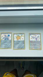 3 shiny pokemon kaarten 2021, Ophalen of Verzenden, Zo goed als nieuw, Meerdere kaarten, Foil