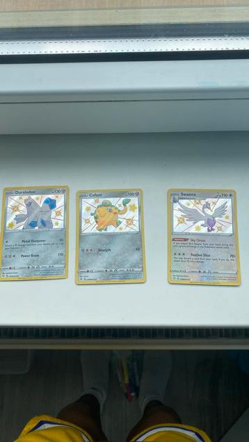 3 shiny pokemon kaarten 2021 beschikbaar voor biedingen