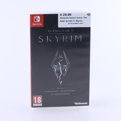 Nintendo Switch Game: The Elder Scrolls V: Skyrim, Spelcomputers en Games, Spelcomputers | Nintendo Switch, Zo goed als nieuw