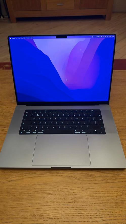 MacBook PRO 16 inch M1 2021 Space Grey - 512GB - 16 GB RAM, Computers en Software, Apple Macbooks, Zo goed als nieuw, 16 inch