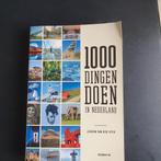 Jeroen van der Spek - 1000 dingen doen in Nederland, Boeken, Overige merken, Ophalen of Verzenden, Zo goed als nieuw, Jeroen van der Spek