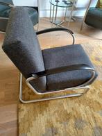 Dutch Original Gispen 407 Antraciet, Huis en Inrichting, Fauteuils, Ophalen, Gebruikt