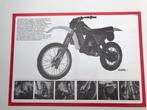 Gilera C1 cross 125 folder 125cc 1981 motorcross, Ophalen of Verzenden, Zo goed als nieuw