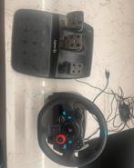 G29 logitech racestuur met pedalen, Computers en Software, Joysticks, Ophalen, Zo goed als nieuw