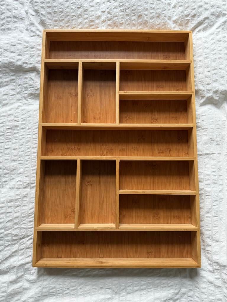 Houten bestekbak, Ophalen