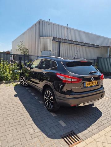 Nissan Qashqai 1.6 Dig-t 120KW 2WD 2017 Zwart beschikbaar voor biedingen