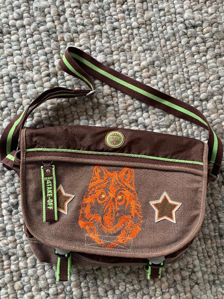 Opruiming OILILY schouder, school, messenger tas bag, Sieraden, Tassen en Uiterlijk, Tassen | Schoudertassen, Zo goed als nieuw