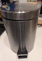 Trash bin, metal, small / Prullenbak, Ophalen, Minder dan 50 cm