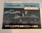 PORSCHE 912 / 911 COUPÉ & TARGA 1968 BROCHURE Duits, Ophalen of Verzenden, Gelezen