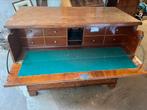 Mahonie commode bureau, Ophalen of Verzenden