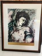 Litho- David - De engel - Gerti Bierenbroodspot, Antiek en Kunst, Ophalen of Verzenden