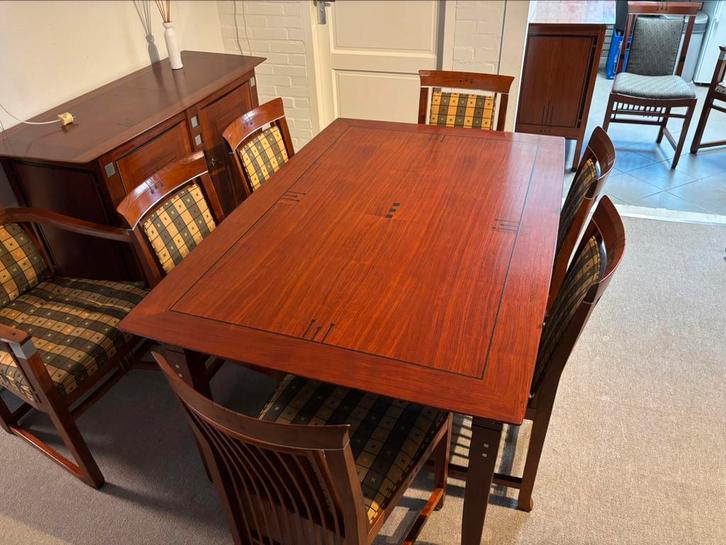 Schuitema decoforma eetkamerstoelen “Helen”, Huis en Inrichting, Stoelen, Zo goed als nieuw, Vijf, Zes of meer stoelen, Hout, Ophalen of Verzenden