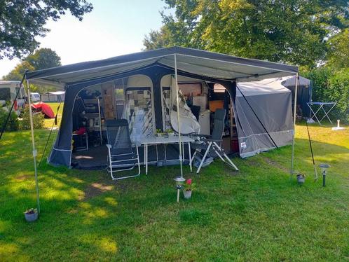 Caravan Chateau La Car Trophee 430 incl. voortent, Caravans en Kamperen, Caravans, Particulier, tot en met 4, 750 - 1000 kg, Treinzit