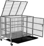 Opvouwbare RVS Hondenkooi, deur+klep, Wielen+rem, Opvanglade, Marktplaats@terona.com, Gebruikt, Meerhof 28, Leiden, Verzenden