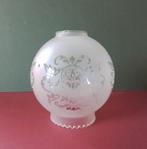Geëtst vintage glazen lampenkapje, Antiek en Kunst, Antiek | Lampen, Ophalen of Verzenden