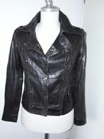 Bruin leren Claudia Strater jasje mt 34, Kleding | Dames, Bruin, Ophalen of Verzenden, Zo goed als nieuw, Maat 34 (XS) of kleiner