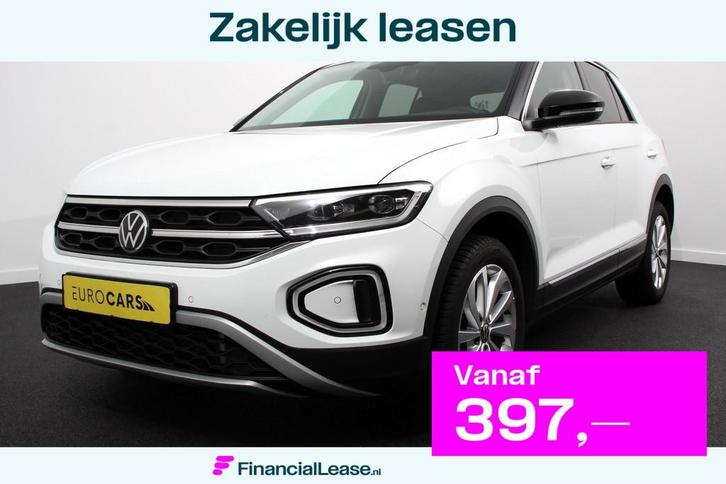 Volkswagen T-Roc 1.5 TSI DSG Style Demo Navigatie Apple Carp, Auto's, Volkswagen, Bedrijf, Lease, Financial lease, T-Roc, ABS