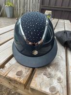 Charles owen kylo crystal mips donker blauw cap, Dieren en Toebehoren, Paardrijkleding, Ophalen of Verzenden, Zo goed als nieuw