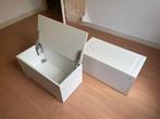2x IKEA bovenkast horizontaal METOD, Ophalen, Gebruikt, Wit, 50 tot 100 cm