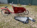 Bakfiets nl Cargo long., Fietsen en Brommers, Fietsen | Bakfietsen, Ophalen of Verzenden, 4 kinderen of meer, Overige merken, Huif