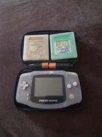 Nitendo Game Boy Advance + 2 Pokémon games, Spelcomputers en Games, Ophalen of Verzenden, Refurbished, Game Boy Advance, Met games