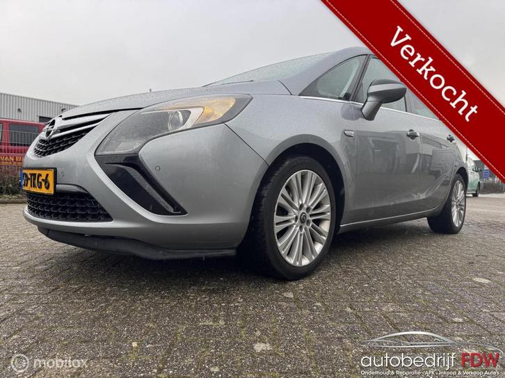 Opel Zafira Tourer 1.4 7pers/TREKHAAK/PARK SENSOR V&A/NAP/, Auto's, Opel, Bedrijf, Zafira, ABS, Airconditioning, Alarm, Bluetooth