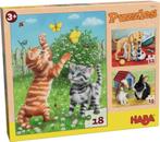 Haba 3-in-1 Puzzel Huisdieren 3+ (18, 12 en 15 stukjes), Kinderen en Baby's, Speelgoed | Kinderpuzzels, Nieuw, 10 tot 50 stukjes