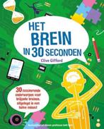 Clive Gifford - Het brein in 30 seconden, Ophalen of Verzenden, Nieuw, Clive Gifford