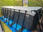 Zwembad 400 x 200 x 122 van Exit met toebehoren, 200 tot 300 cm, 400 cm of meer, Rechthoekig, Ophalen