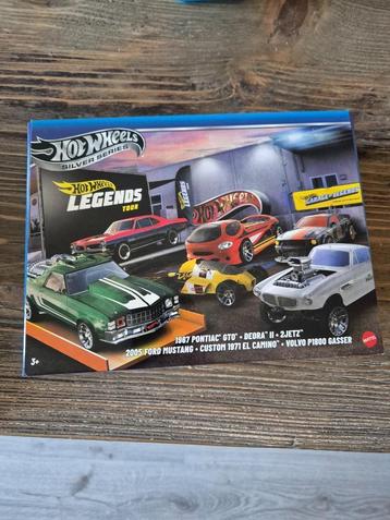 Hot Wheels Silver Series Auto's Legends Tour 6-Pack beschikbaar voor biedingen