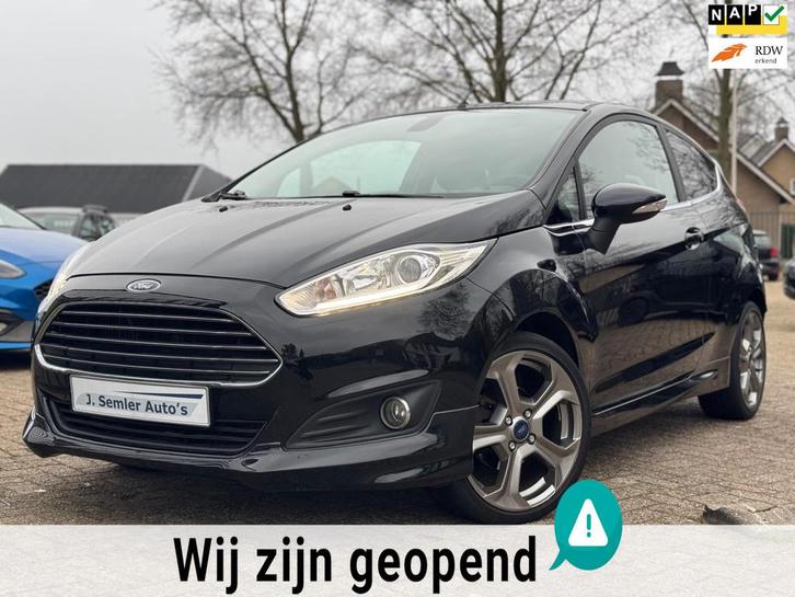 Ford Fiesta 1.0 EcoBoost ST-LINE TITANIUM 125PK LED NW.RIEM, Auto's, Ford, Bedrijf, Te koop, Fiësta, ABS, Airbags, Airconditioning